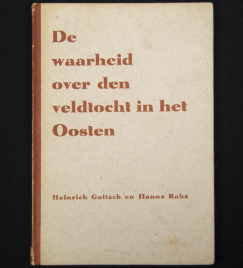 (Book) GoitschRahs - De waarheid over den veldtocht in het Oosten - Uitgeverij Westland (1942)