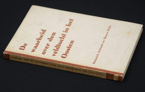 (Book) GoitschRahs - De waarheid over den veldtocht in het Oosten - Uitgeverij Westland (1942)
