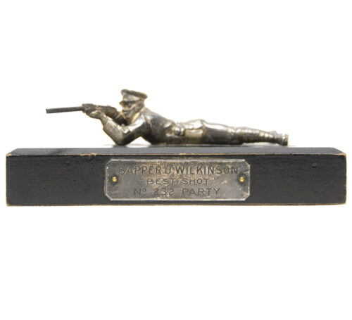 Brittish desk paper weight Sapper U Wilkinson Best Shot