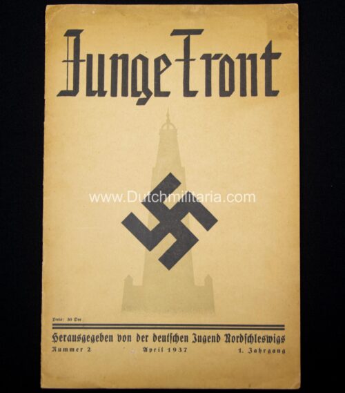 (Brochure) Deutsche Jugend Nordschleswigs - Junge Front 1. Jahrgang - Nummer 2 - Very rare