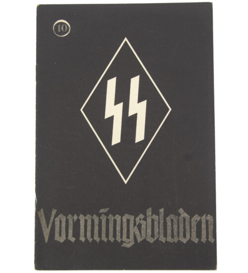 (Brochure) Dutch-SS Germaansche-SS – SS Vormingsbladen Jrg 3. No.10