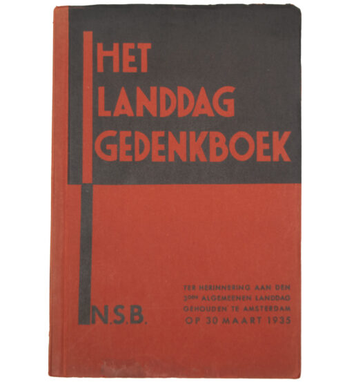(Brochure) NSB - Het Landdag Gedenkboek 30 maart 1935