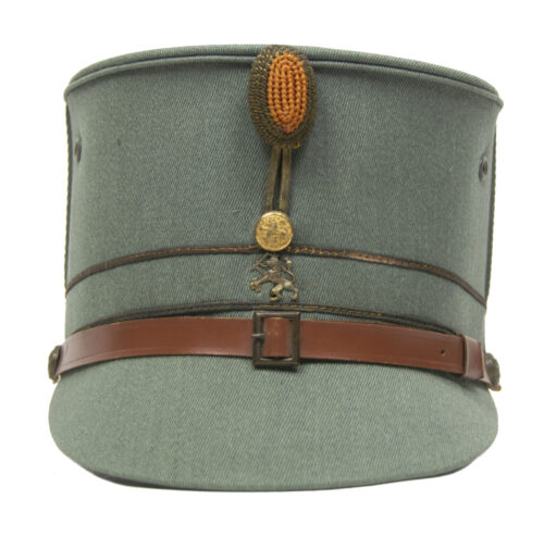 Dutch Army before 1940 / Nederlandse Leger kepie voor 1940 – Officier met Leeuwtje. In very good condition. Only a few very minor holes. Hard to find Dutch WWI “Officier Kepie” in this good condition.
