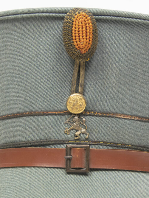Dutch Army before 1940 / Nederlandse Leger kepie voor 1940 – Officier met Leeuwtje. In very good condition. Only a few very minor holes. Hard to find Dutch WWI “Officier Kepie” in this good condition.