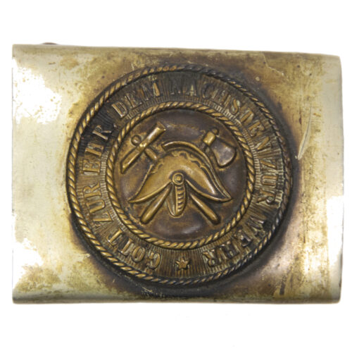 Germany after 1945 Feuerwehr Mannschaften buckle