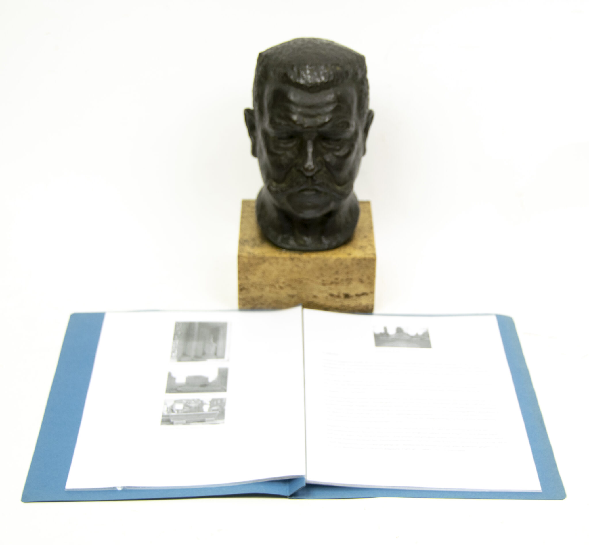 Hindenburg bronze bust (by artist Friedrich Bagdons)