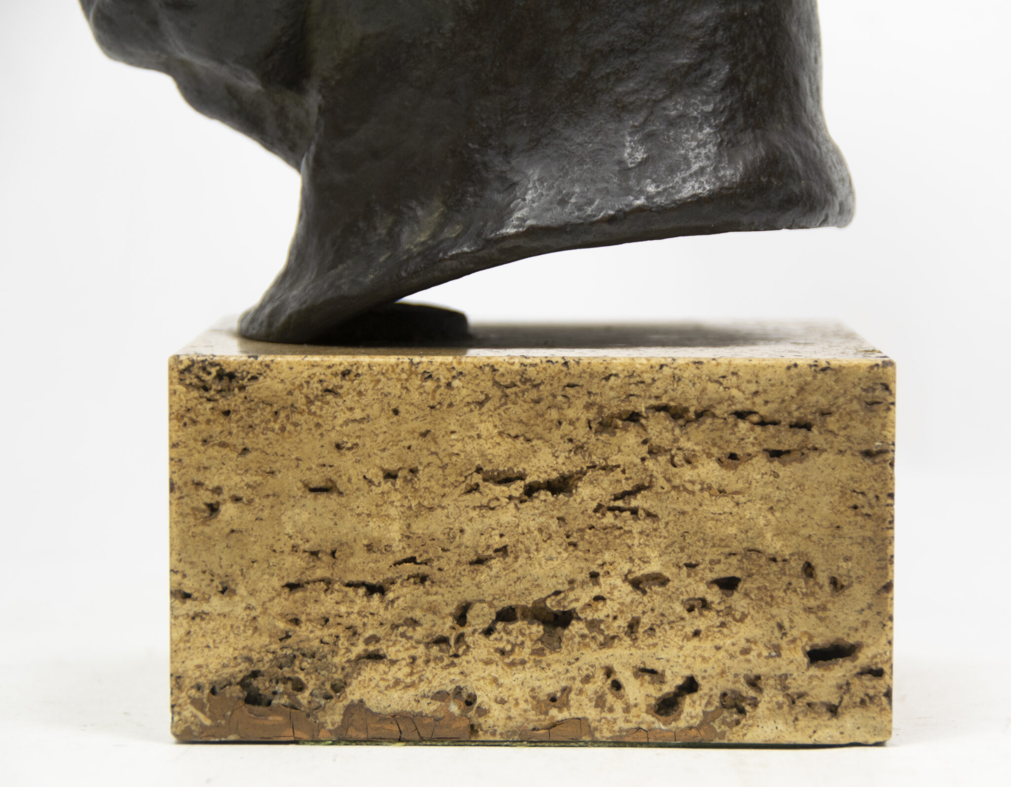 Hindenburg bronze bust (by artist Friedrich Bagdons) (1927) - Image 14