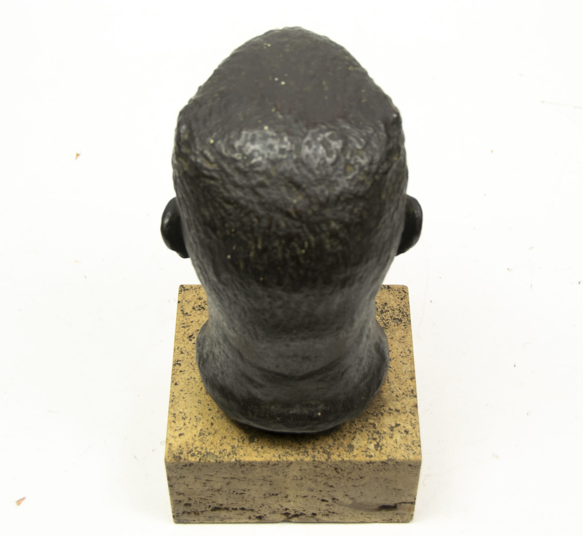 Hindenburg bronze bust (by artist Friedrich Bagdons) (1927) - Image 24