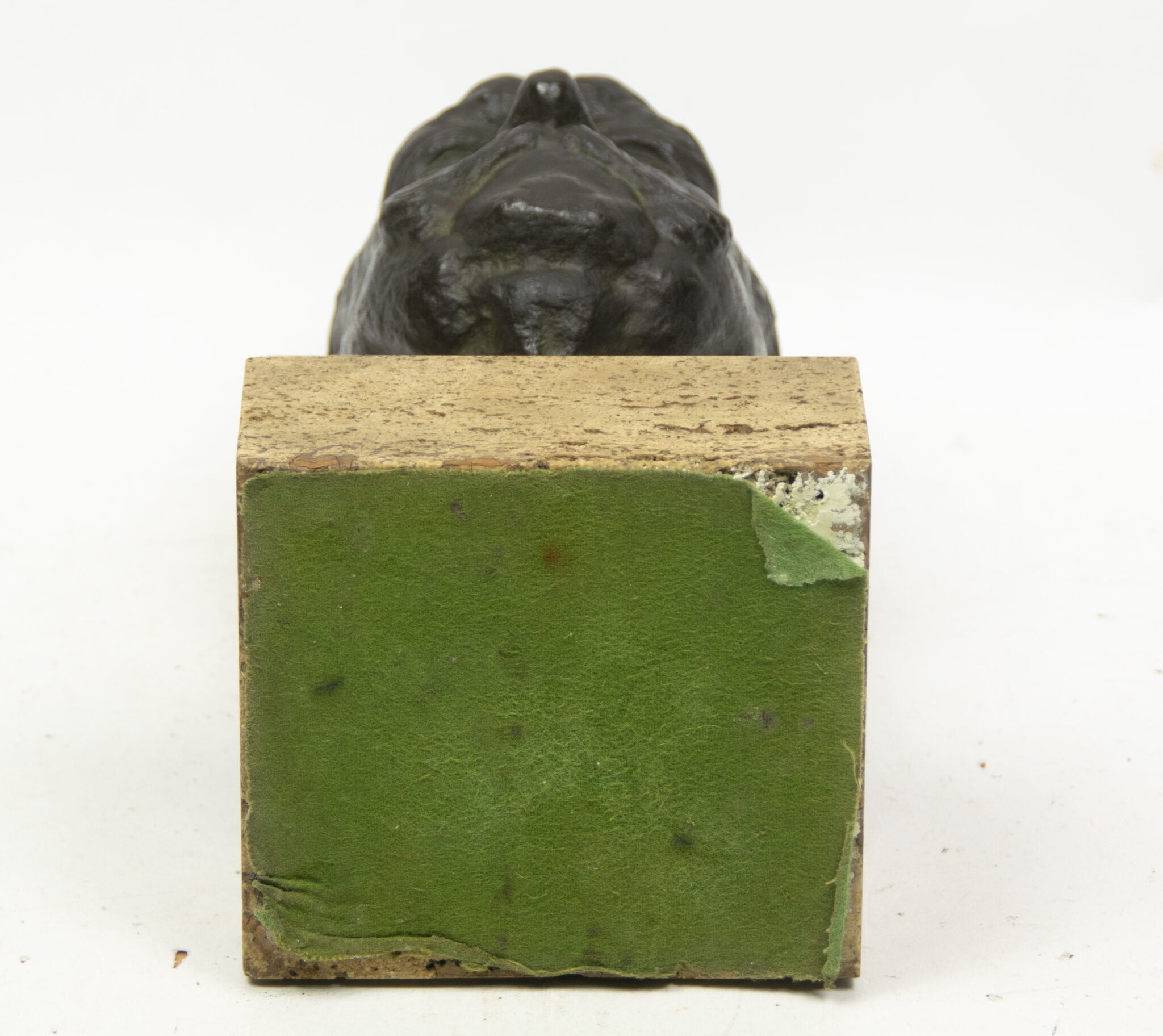 Hindenburg bronze bust (by artist Friedrich Bagdons) (1927) - Image 29