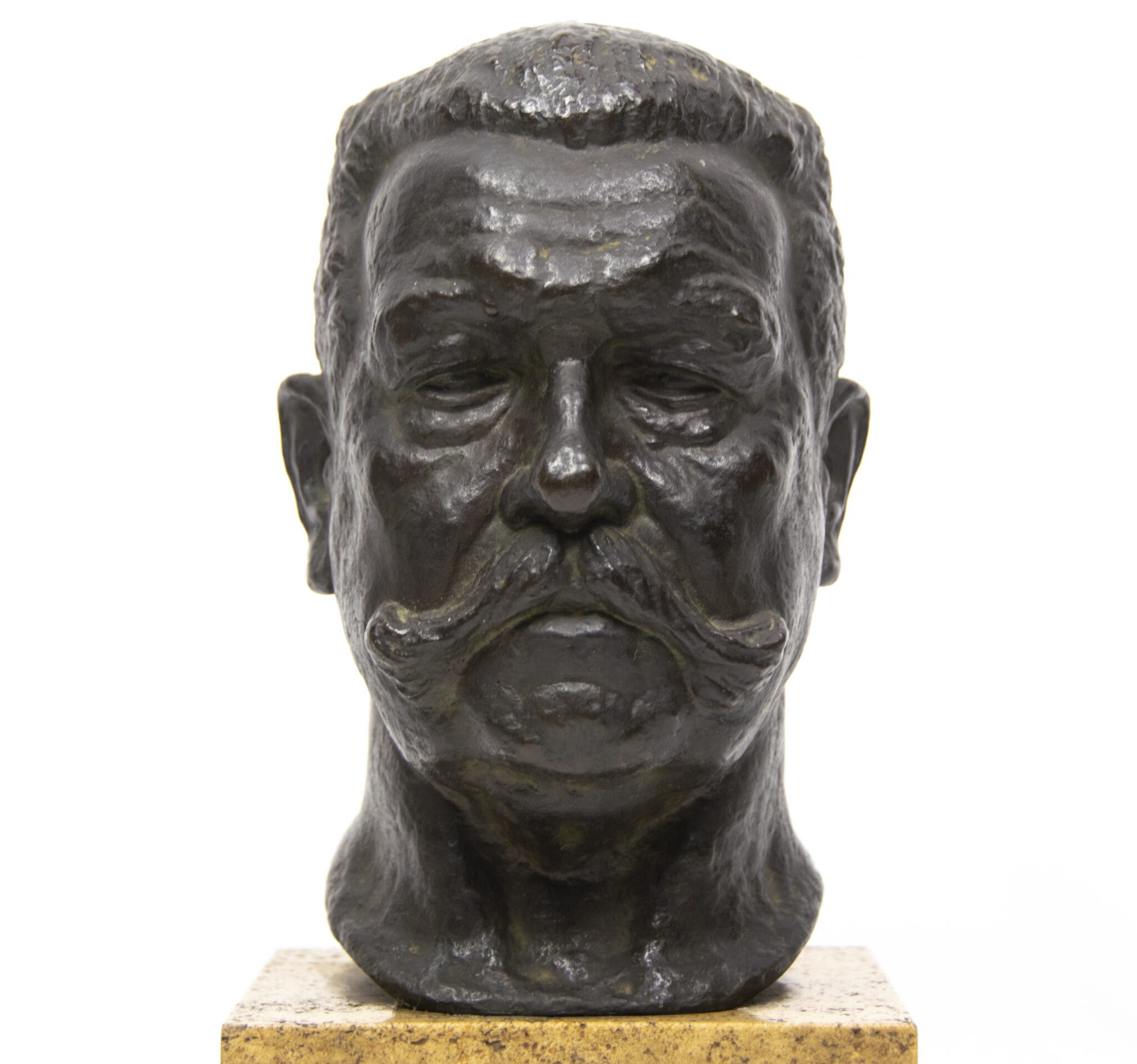 Hindenburg bronze bust (by artist Friedrich Bagdons)