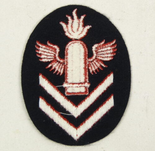 Kriegsmarine (KM) Sonderausbildung Abzeichen für Geschützführer-für Schwere Flak-Artillerie