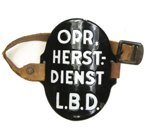 Luchtbeschermingsdienst (LBD) Opr. Herst.- Dienst L.B.D. armshield