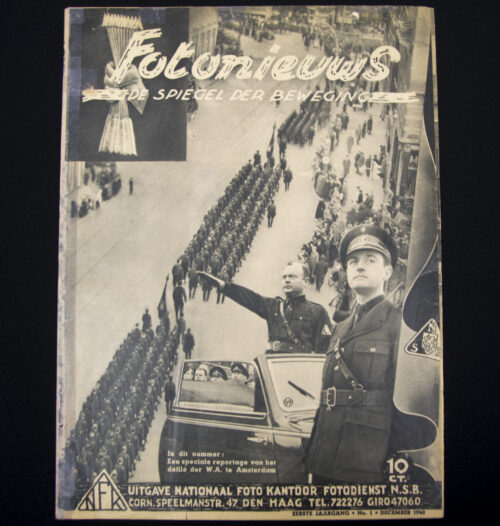 (Magazine) NSB Fotonieuws - Eerste jaargang No. 1 (!) - rare