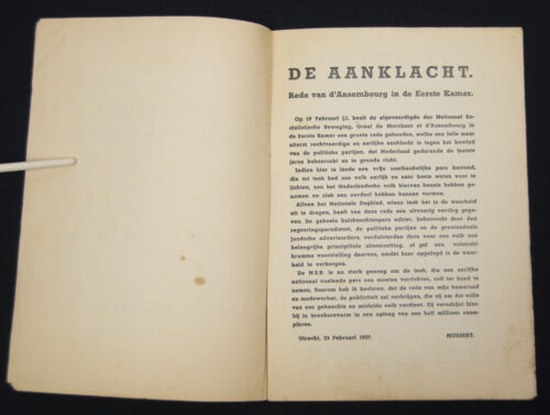 (NSB) – Het stelsel Colijn gevonnist (1937)