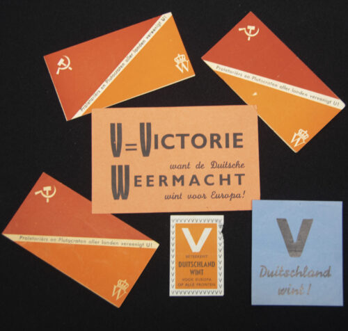 NSBGerman propaganda flyers lot