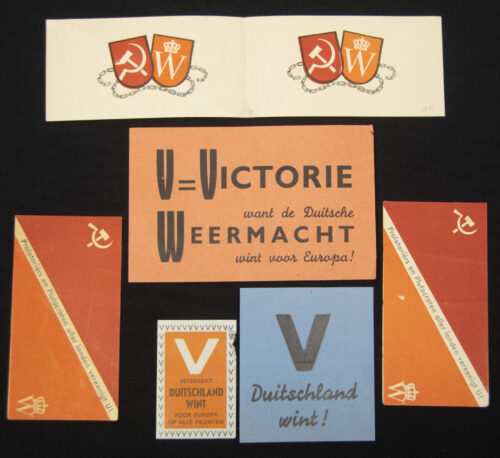 NSBGerman propaganda flyers lot
