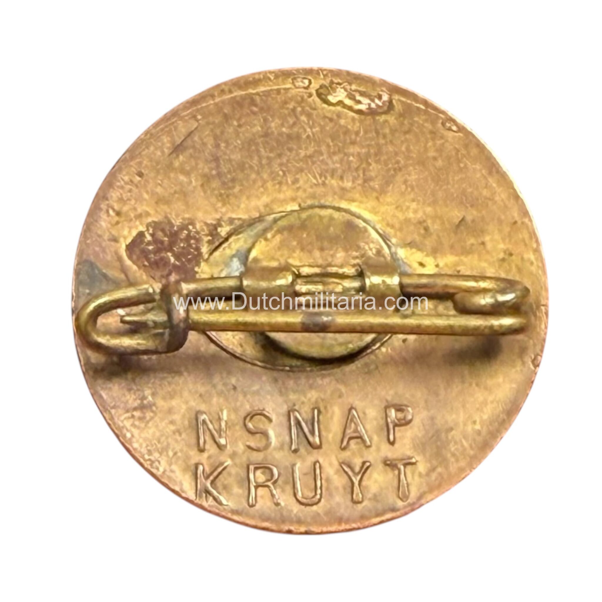 Nationaal-Socialistische Nederlandsche Arbeiderspartij (NSNAP) Kruyt Memberbadge - M3 (19401941)
