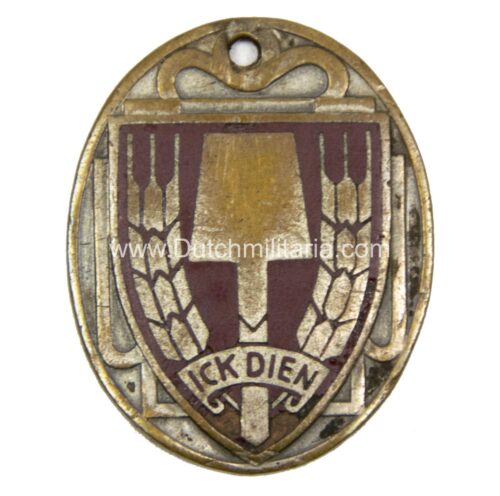 Nederlandsche Arbeidsdienst (NAD) Ick Dien Hanger (RARE!)