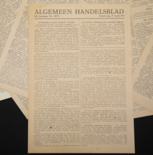 (Newspaper) Algemeen Dagblad 22 editions (24 april - 8 Mei 1945)