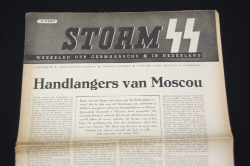 (Newspaper) Storm SS – Derde Jrg. Nr. 30 – 29 October 1943