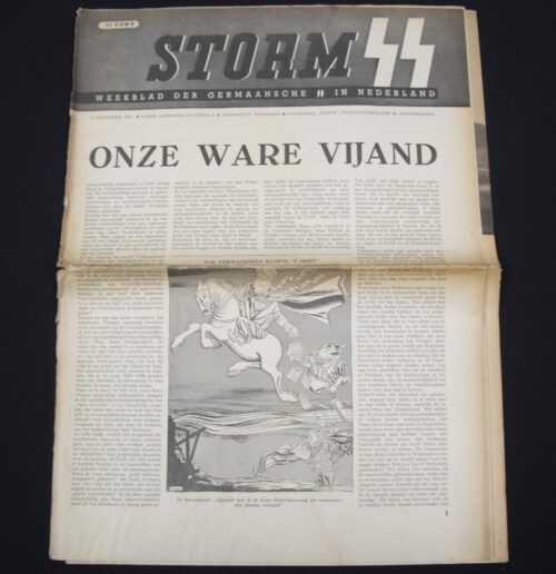 (Newspaper) Storm SS – Derde Jrg. Nr. 35 – 3 december 1943