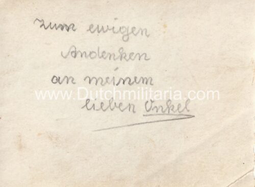 (Photo) 8.SS Rgt. Westland - Battle of Kursk - Cemetery Kurks-Besedino (with identified names)