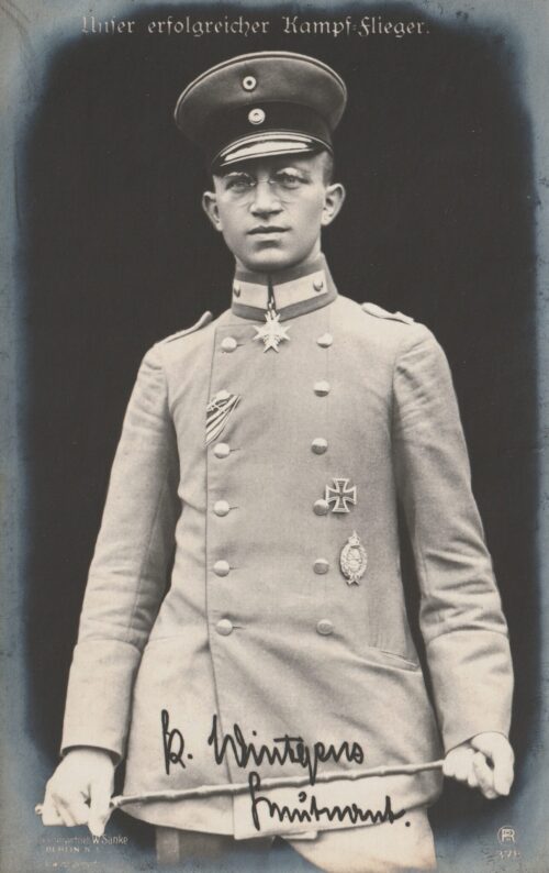 (Postcard) #378 Leutnant Wintgens