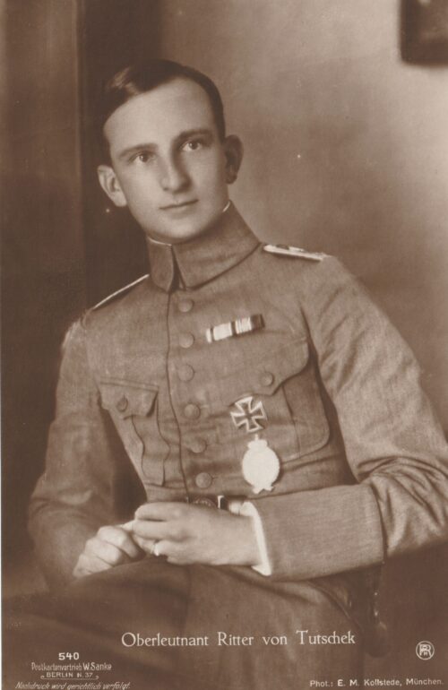 (Postcard) #540 Oberleutnant Ritter von Tutschek