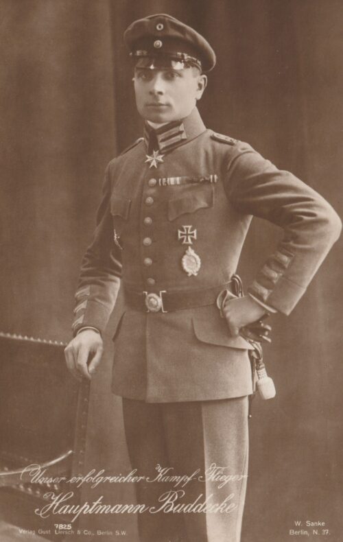 (Postcard) Sanke #37 Hauptmann Buddecke