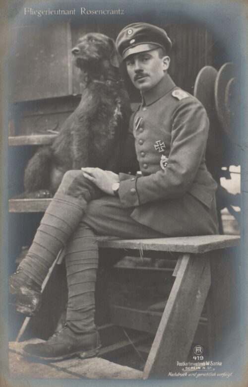 (Postcard) Sanke #419 - Fliegerleutnant Rosencrantz