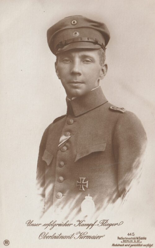 (Postcard) Sanke #445 - Unser erfolgreicher Kampfflieger Oberleutnant Kirmaier