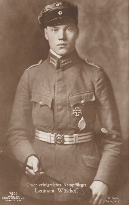(Postcard) Sanke Leutnant Wüsthoff