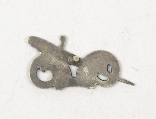 Zwart FrontNational Front second type memberbadge