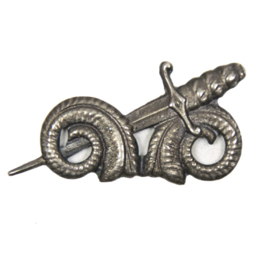 Zwart FrontNational Front second type memberbadge