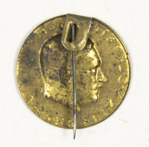 Adolf Hitler NSDAP elections badge Ein Volk, Ein Reich, Ein Führer