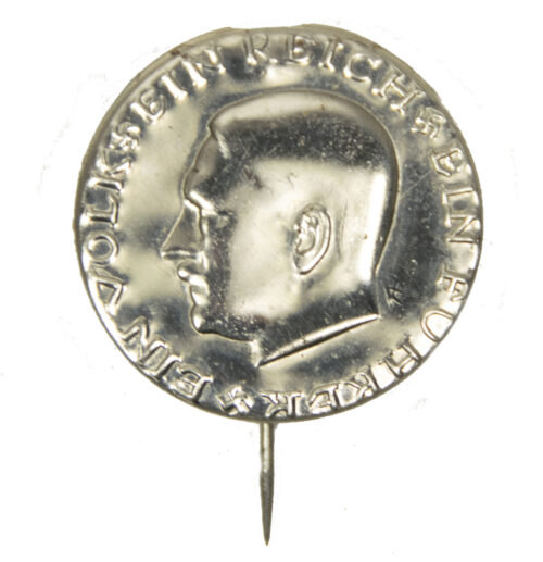 Adolf Hitler / NSDAP elections badge: “Ein Volk, Ein Reich, Ein Führer”