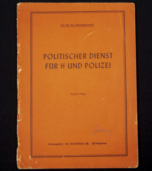 (Brochure) Der Reichsführer SS - Politischer Dienst für SS und Polizei 2. Folge (1944)