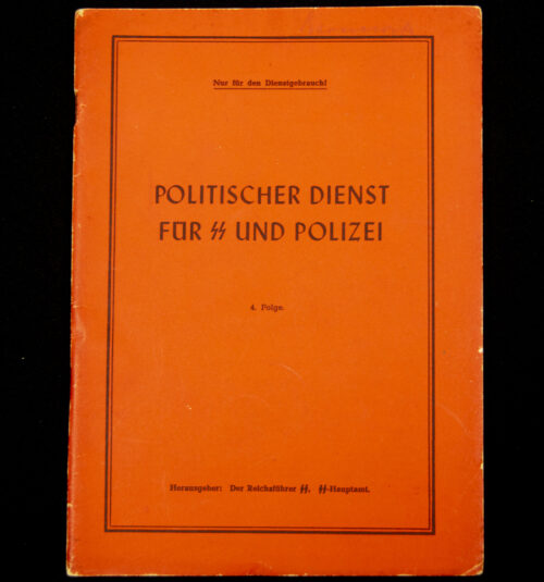 (Brochure) Der Reichsführer SS - Politischer Dienst für SS und Polizei 4. Folge (1944)
