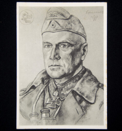 (Postcard) Willrich - Panzertruppe Generalleutnant Ludwig Crüwell