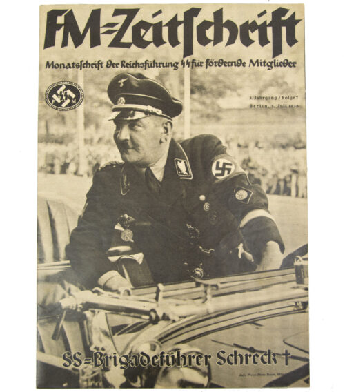 (Magazine) SS-FM Zeitschrift – Reichsführung SS für fördernde Mitglieder – 3. JahrgangFolge 7 (1936)