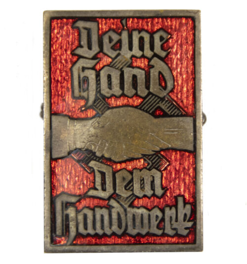 Deine Hand dem Handwerk abzeichen