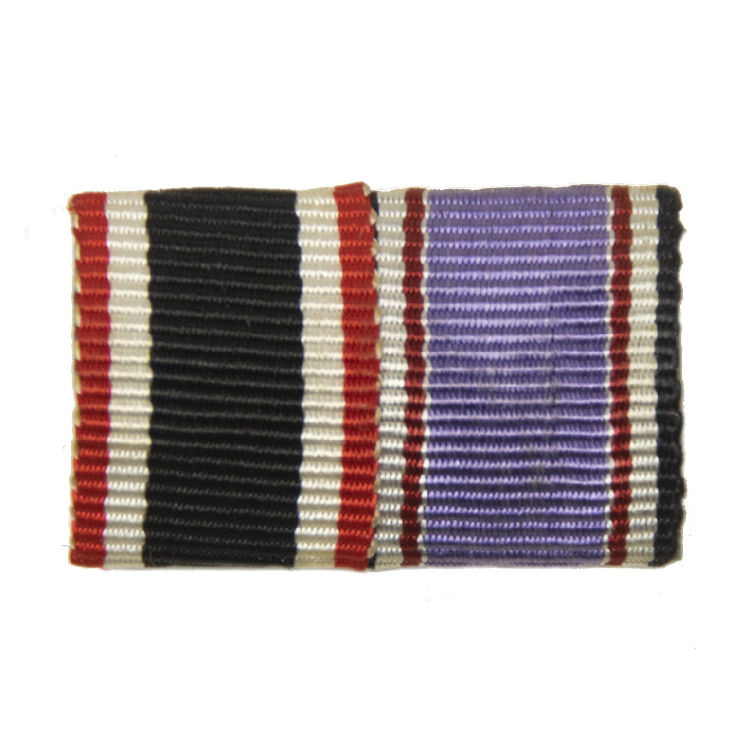 Double ribbon Kriegsverdienstkreuz ohne Schwerter + Luftschutzmedal