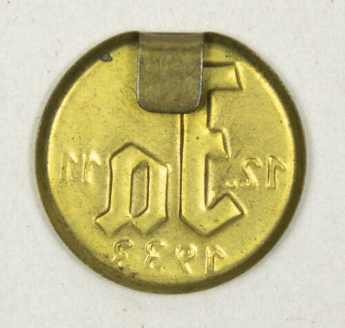 German pro-Hitler “JA” propaganda 1933 Elections badge