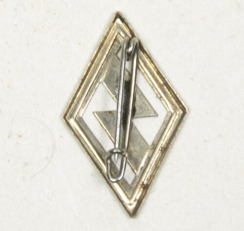 Hitlerjugend (HJ) Deutsches Jungvolk (DJ) Cap Badge