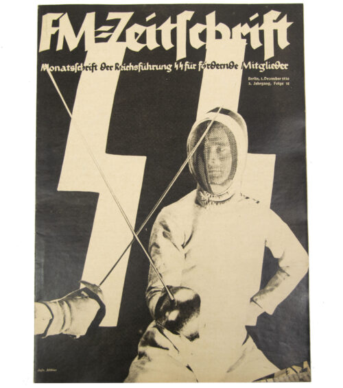 (Magazine) SS-FM Zeitschrift – Reichsführung SS für fördernde Mitglieder – 3. JahrgangFolge 12 (1936)