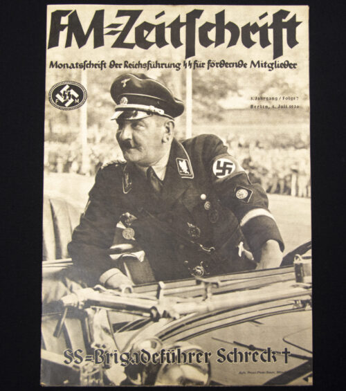 (Magazine) SS-FM Zeitschrift – Reichsführung SS für fördernde Mitglieder – 3. JahrgangFolge 7 (1936)