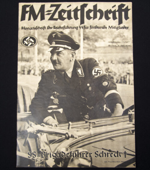 (Magazine) SS-FM Zeitschrift – Reichsführung SS für fördernde Mitglieder – 3. JahrgangFolge 7 (1936)