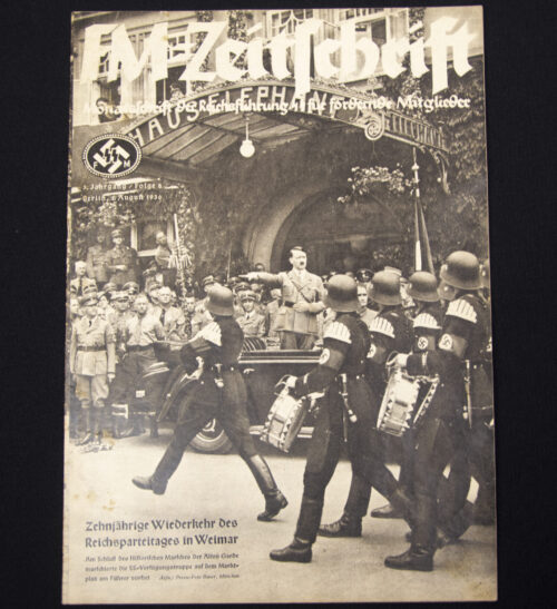 (Magazine) SS-FM Zeitschrift – Reichsführung SS für fördernde Mitglieder – 3. JahrgangFolge 8 (1936)