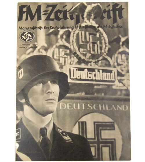(Magazine) SS-FM Zeitschrift – Reichsführung SS für fördernde Mitglieder – 4. JahrgangFolge 1 (1937)