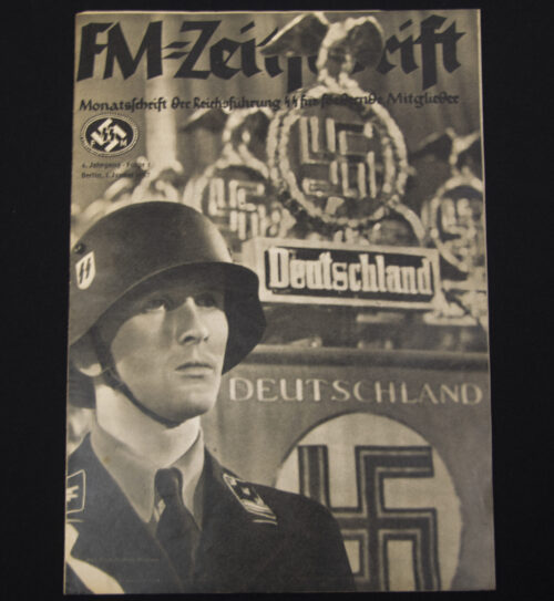(Magazine) SS-FM Zeitschrift – Reichsführung SS für fördernde Mitglieder – 4. JahrgangFolge 1 (1937)